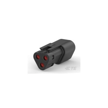 Deutsch Dt04-3P-Te32 Rec 3P Blk E Snapcap 1-2303813-4